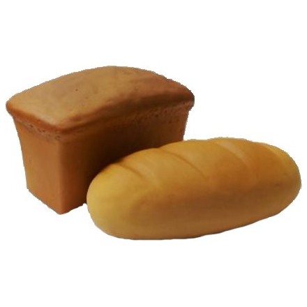 Набор хлеба (2 предмета), Игрушка из ПВХ пластизоля