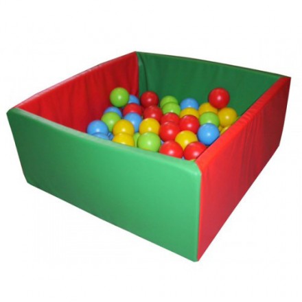 Игрушка развивающая "Сухой бассейн "Мини" квадратный" (на 100 шаров)