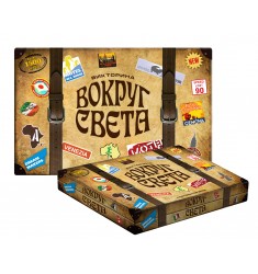 Детская настольная игра "Вокруг света"