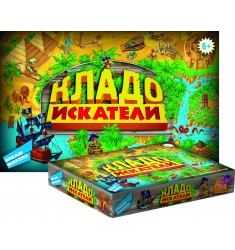 Детская настольная игра "Кладоискатели"