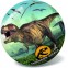 Мяч "Динозавры", 23 см
