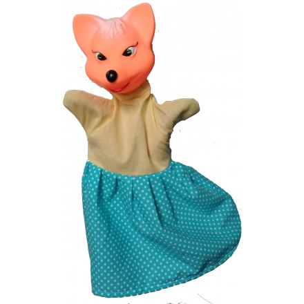 Кукла Бибабо Лиса, Игрушка из ПВХ