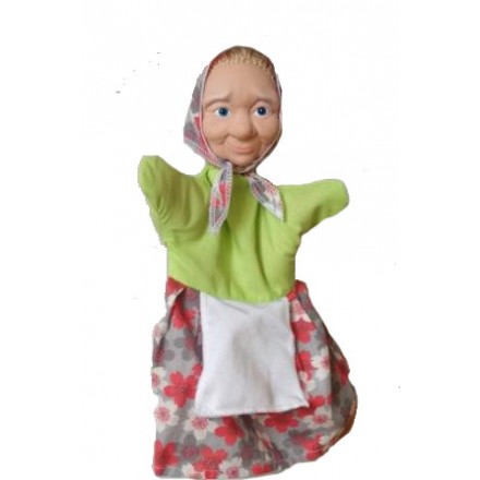Кукла Бибабо Бабка, Игрушка из ПВХ