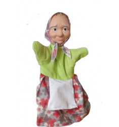Кукла Бибабо Бабка, Игрушка из ПВХ