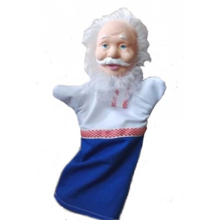 Кукла Бибабо Дед, Игрушка из ПВХ