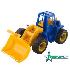 Трактор Ангара с грейдером