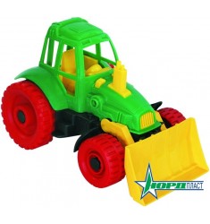 Трактор с грейдером