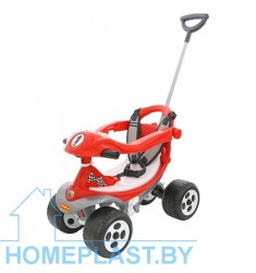 Каталка "Трансформер" с игровой панелью, ручкой и ремешком