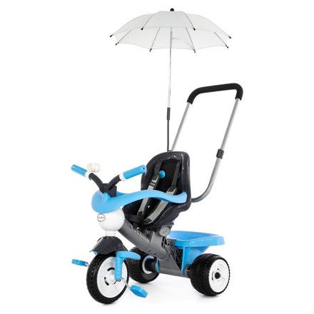 Велосипед 3-х колёсный «Амиго» с ограждением, клаксоном, ручкой, ремешком, мягким сиденьем и зонтиком