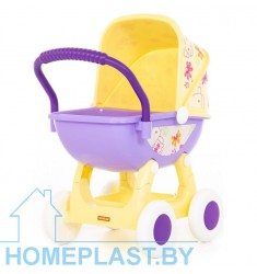 Коляска для кукол &laquo;Arina №2&raquo; 4-х колёсная (в пакете)