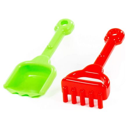 Набор №221: совок №8, грабельки №8