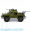 Автомобиль-пикап военный «Защитник» с 2-мя пулемётами (РБ)