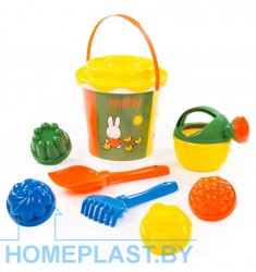 Ведро с наклейкой &laquo;Миффи-2&raquo; набор №3