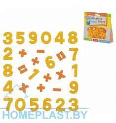 Набор «Первые уроки» (20 цифр + 10 математических знаков) (в пакете)