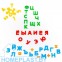 Набор «Первые уроки» (33 буквы + 10 цифр + 5 математических знаков) (в пакете)