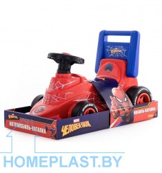 Автомобиль-каталка Marvel «Человек-паук» (в лотке)