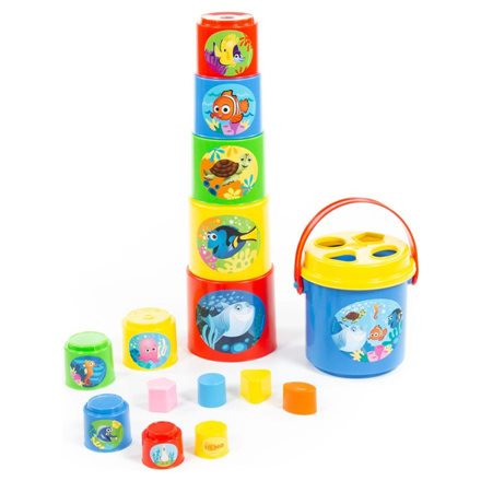 Занимательная пирамидка Disney/Pixar «В поисках Немо» (в сеточке)