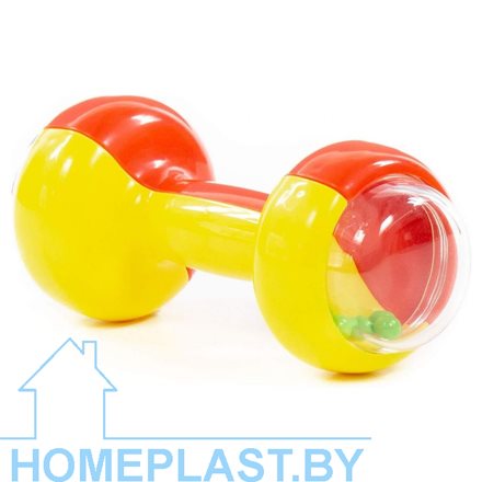 Погремушка «Гантелька»