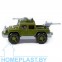 Автомобиль-пикап военный «Разведчик» с 2-мя пулемётами