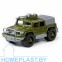 Автомобиль-джип военный «Разведчик» с 1-м пулемётом (РБ)