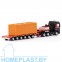 MAMMOET TOYS Тягач SCANIA Streamline Highline 6x4 + semi low loader 6 axle