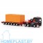 MAMMOET TOYS Тягач SCANIA Streamline Highline 6x4 + semi low loader 6 axle